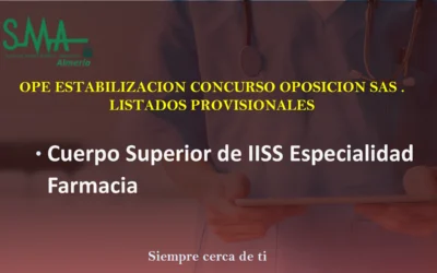 OPE ESTABILIZACION. CONCURSO OPOSICION SAS.