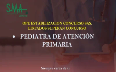 OPE ESTABILIZACION CONCURSO SAS. LISTAS DEFINITIVAS.