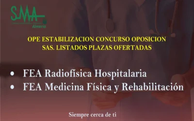 OPE ESTABILIZACION CONCURSO OPOSICION SAS. PLAZAS OFERTADAS.